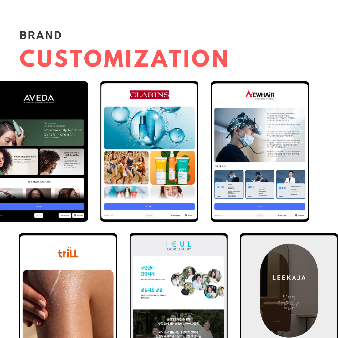 Software Brand page Customization