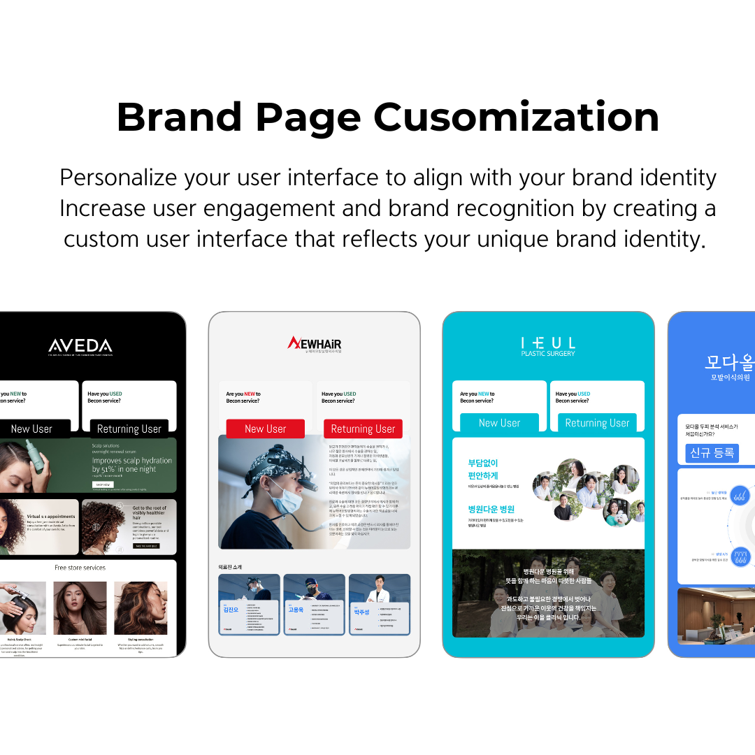 Software Brand page Customization